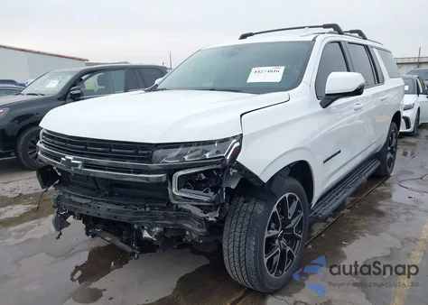 2022 Chevrolet Suburban 4Wd Rst z USA, uszkodzony, nr VIN 1GNSKEKD7NR281837